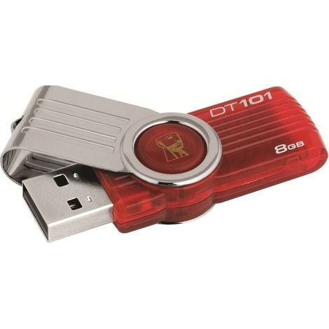 Trade Shop - Memoria Usb Kingston 8 Gb, Memoria Usb Data Travel Dt101 G2 - (1/4)