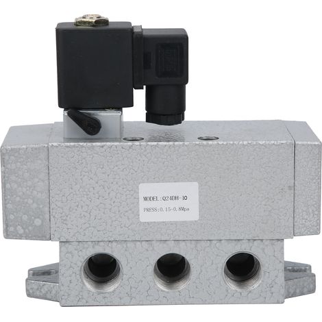 Électrovanne G3/8 po 2 positions 4 voies à commande unique Q24DH-10DC24V (1/5)