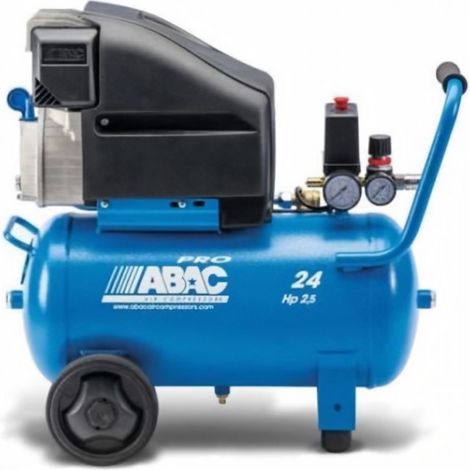 Compresseur à piston Pro pole position L25P - Abac - 24 litres (1/3)