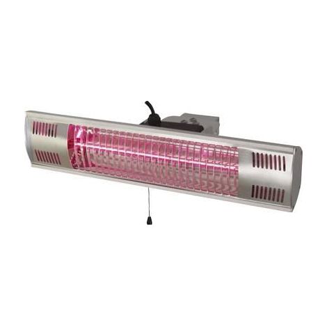 Silva Homeline 510021 Radiador Infrarrojo Plateado 1500 W