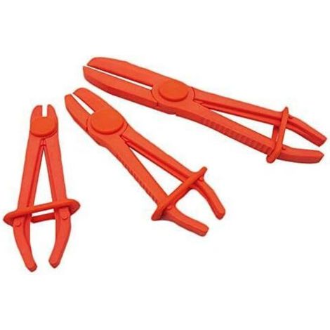 Pcs/Set Hose Clamps Hose Clamps Line Pliers Hose Pinch Crimping Pliers For Nylon Hose Clamp Tool For Flexible Hoses, Brakes, Fuel Lines, Heaters, Radiators
