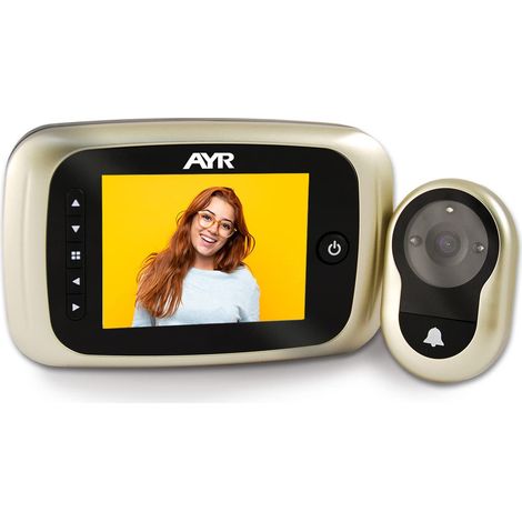Ayr 751 – visualizzatore digitale registratore, nichel opaco (1/4)