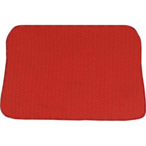 Tappetino per bagagliaio in EVA a nido d'ape per Volkswagen Polo III Hatchback dal 1999 al 2001 - Rosso (1/5)