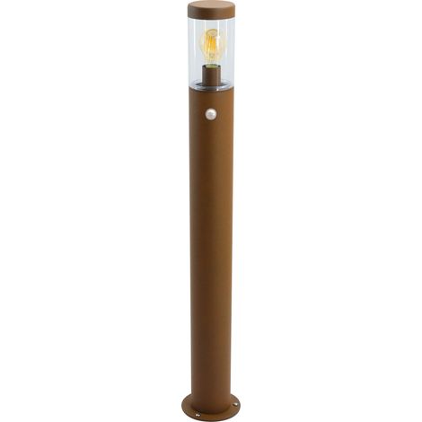 SAXO SENSOR Borne 1m Ext. IP66 IK08 corten douille E27 15W max (LED) ARIC 51896