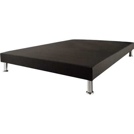 Sommier tapissier + jeu de pieds 160x200 Deco (1/3)