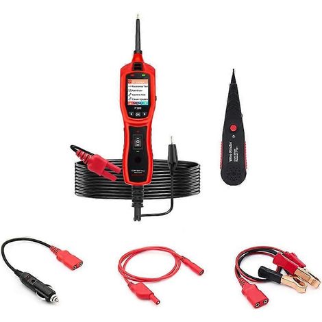 Sicherungsautomaten-Suchgerät, Batterietester, AC/DC-Spannungsprüfer, Kraftstoffeinspritzdüsenprüfer, Kfz-Stromkreisprüfer, P180 (1/5)
