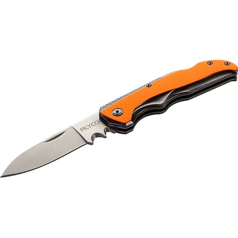 NAVAJA ELECTRICISTA INOX ALYCO ORANGE M/ALUMINIO (1/5)
