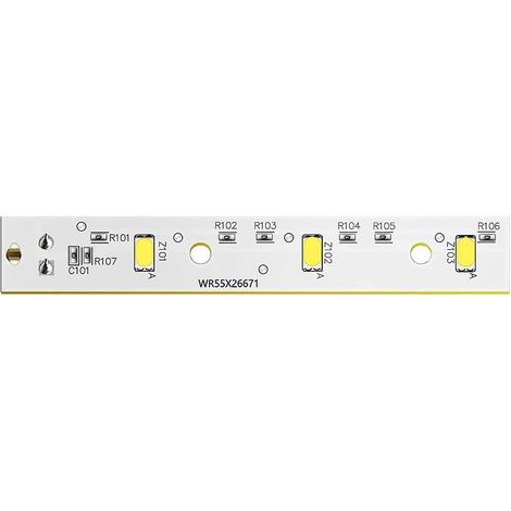 WR55X26671 LED Light Bar for Refrigerator Compatible with GE (1/5)
