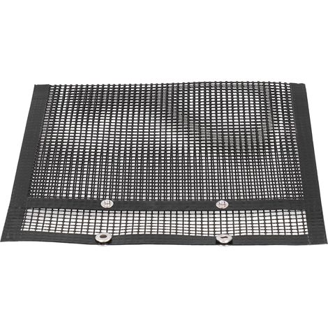 Sac de cuisson pour barbecue en maille antiadhésive, résistant aux hautes températures pour grill électrique, gaz ou charbon (Grand) (1/5)