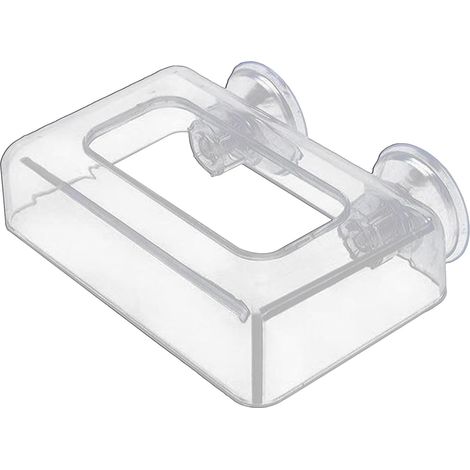 Distributeur de nourriture fixe pour poissons – Distributeur de nourriture fixe anti-dérive – Design carré pour grands et petits bassins (1/5)