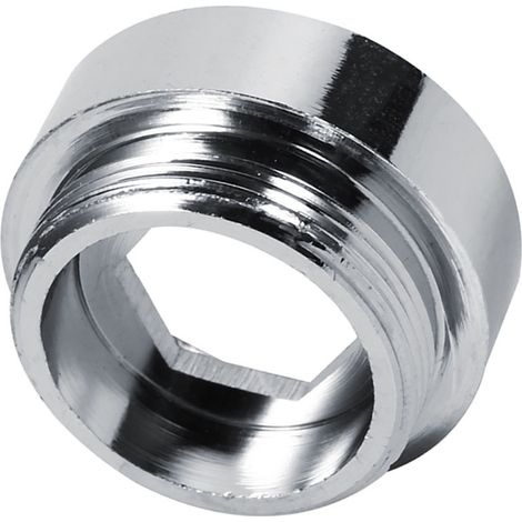 Adaptateur aérateur en cuivre pour robinet de cuisine, 22 mm (G1/2) ou 24 mm (G3/4). Accessoires inclus. (1/5)