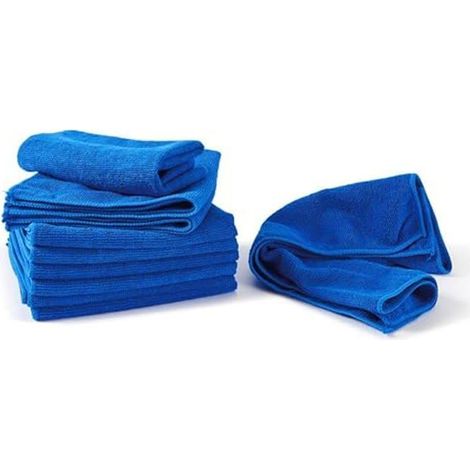 Paño de microfibra perfetto microfiber cloth 40x40 pack 10