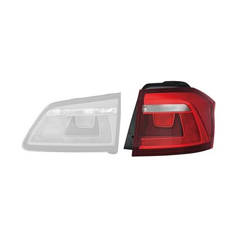 Feu arrière droit extérieur fumé Volkswagen Golf Sportsvan depuis 2014