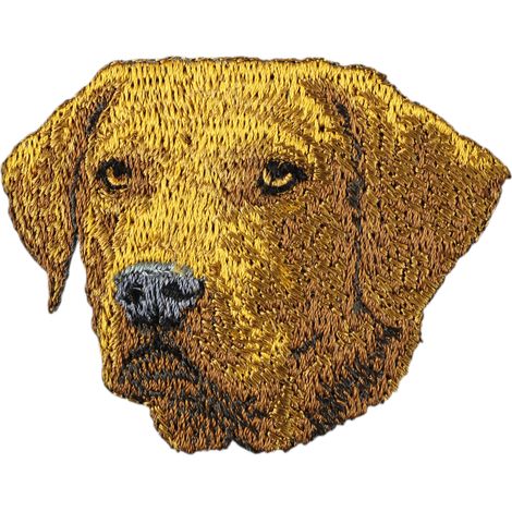 Chesapeake Bay Retriever: parche con forma de perro, parche bordado, decoración única para mochila de Art-Dog. (1/3)
