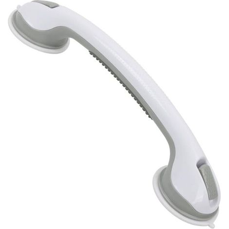 Barre d'appui douche ventouse pour personnes âgées, poignée robuste salle de bain, main courante amovible (1/5)