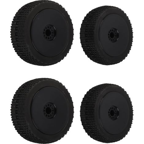 RC-Gummireifen, optimaler Grip, hohe Abriebfestigkeit, 17 mm flexible Räder für Redcat (schwarz). (1/5)