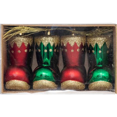 SDN PLAST STIEFEL KOBOLD X4 10CM - Feeric lights & christmas