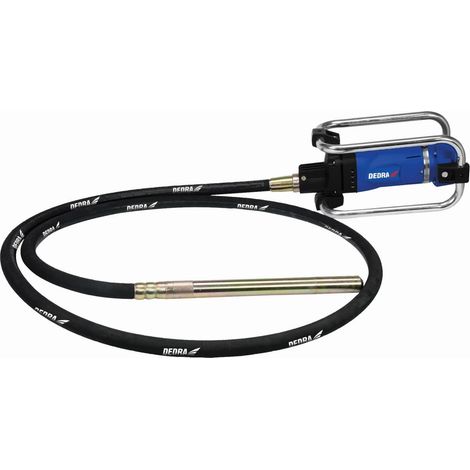 DEDRA - Vibratore per calcestruzzo 2300W - tubo flessibile da 4,5 m