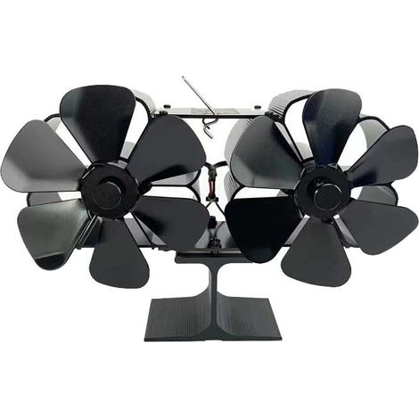 Fireplace fan-LT382 thermal power self-starting high temperature resistant 6 blades (1/5)