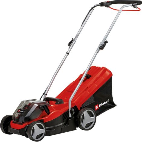 Einhell GE-CM 18/33 Li Cortacésped inalámbrico rojo negro