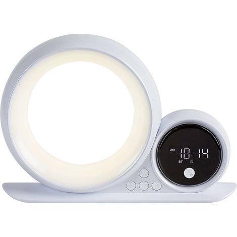 Lampada da tavolo bianca moderna RGB LED Bluetooth 5W Rabalux (1/5)