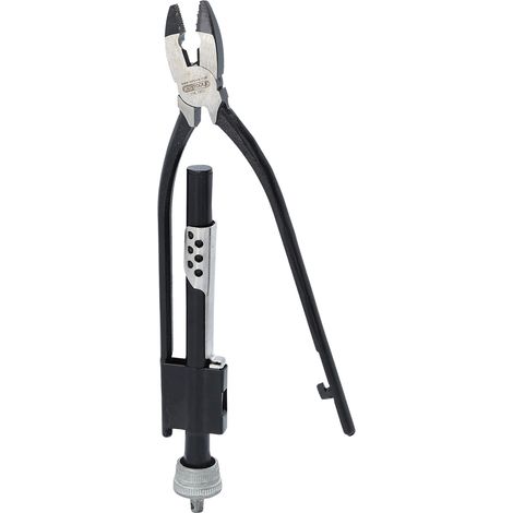 Alicate trenzador de alambre dentado longitud 265 mm