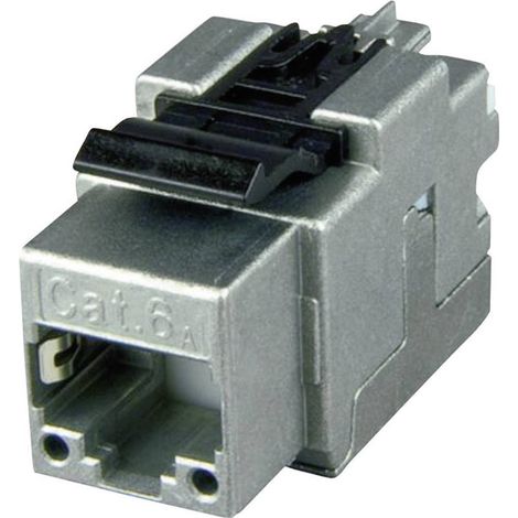 AMJ-Module K Cat. 6A(IEC) T568B BG 1 piece (1/2)