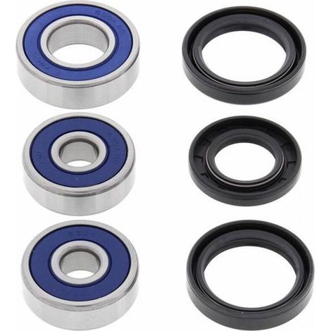 Kit Roulements de Roue Ar + Spy compatible avec les motos de marque YAMAHA PW 80 1983-2006 / RT 100 1993-2000 / TT-R 90 E 2000-2007