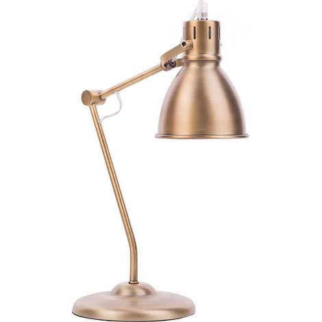 Lampada da tavolo in color ottone Monsan