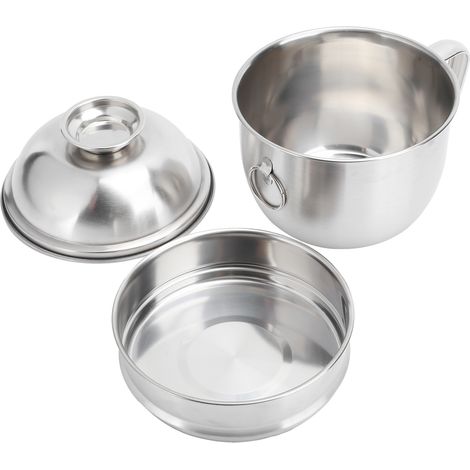 Boîte à Noodles en Acier Inoxydable, Bol à Soupe Isotherme avec Couvercle pour Repas Rapide (1/5)