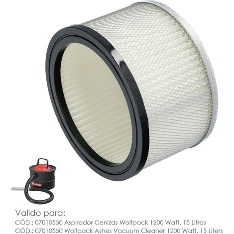Filter für Aschesauger Wolfpack 1200 Watt Aschesauger. 15 Liter (Code 07010550) (1/4)