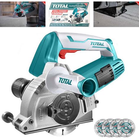 TRACCIATRICE SCANALATRICE SCANALATORE A FRESA MURO 125mm TOTAL (1/4)