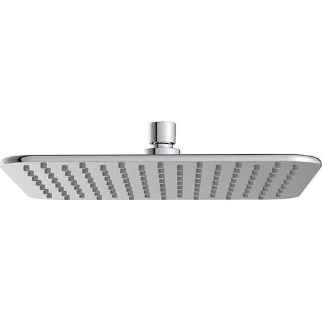 AqvaZone AqvaShower Kopfbrause 035509350 300x300x6 mm, 1/2 Zoll Innengewinde, schwenkbar, edelstahl-poliert