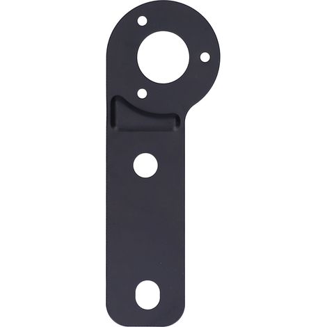 Lot Support Prise Européen Plaque Montage Fer Noir Utilitaire Remorque Camping-Car Voiture (1/5)