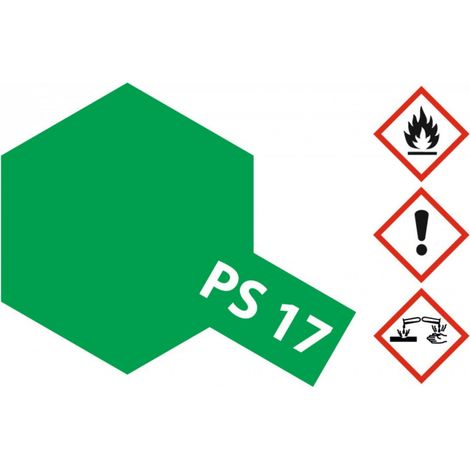 PS-17 Metallic Grün Polycarbonate 100ml