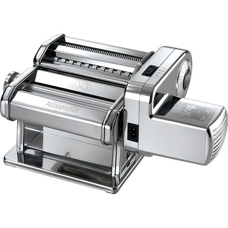 Marcato Macchina per la Pasta Elettrica Atlas 150 + Motore, Atlasmotor, Per Pasta,Lasagne, Fettuccine, Tagliolini, Acciaio. (1/5)