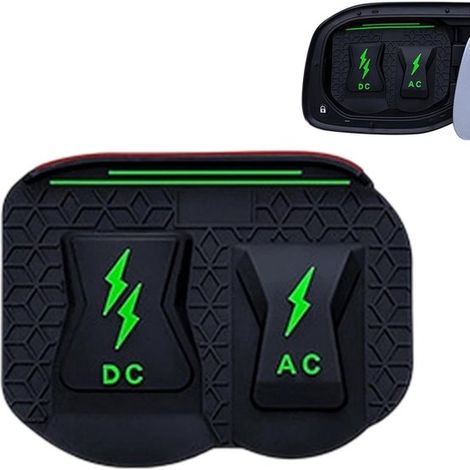 Housse en silicone étanche pour protéger le port de charge des voitures électriques. Housse anti-poussière pour bornes de recharge de véhicules électriques sur les parkings, à domicile, dans les espac (1/5)