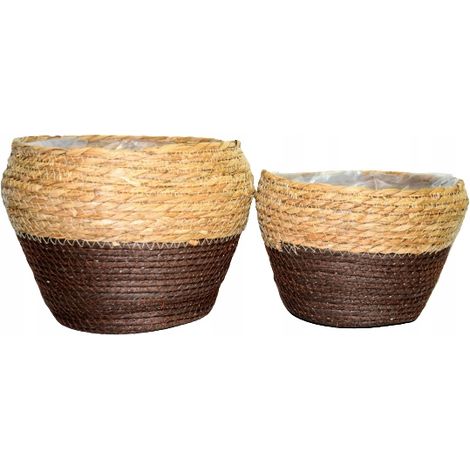 Coperture in erba marina, set da 2, 24x20/20x16 cm (1/5)