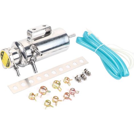 Universal 350ml Aluminum Car SUV Overflow Catch Tank Cooler Kit (1/5)