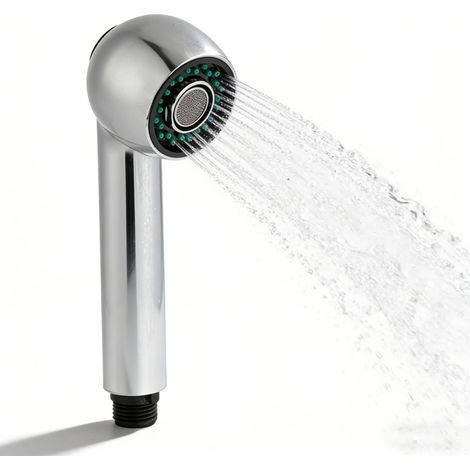 Tête de douchette pour robinet, pièce de rechange pour douchette extractible d'évier, buse de rechange pour robinet extractible de cuisine ou de salle de bain avec mode jet douchette (1/5)