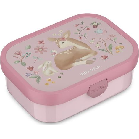 Boîte à Déjeuner Campus - Lunch Box Bento pour Enfants - Boite Repas avec Compartiment Bento - Fermeture à Clip - Sans BPA et Compatible au Lave-Vaisselle - 750 ml - Fairy Garden (1/5)