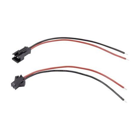 TRU COMPONENTS TC-6649240 Connecteur femelle avec fils Nbr total de pôles: 4 Pas: 2.50 mm 1 set X852971 (1/2)