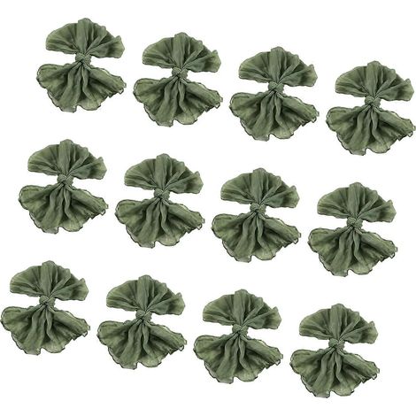 Serviettes de table nordiques en coton à franges, douces, absorbantes et réutilisables, élégantes et décoratives pour les mariages et les restaurants. Idéales pour la maison et les fêtes.