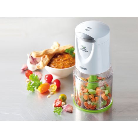 Kompakter Zerkleinerer XPower 500ml, 2 Stufen, 4 Klingen, 400 Watt (1/5)