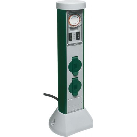Prise Minuterie jardin Greencraft 2
