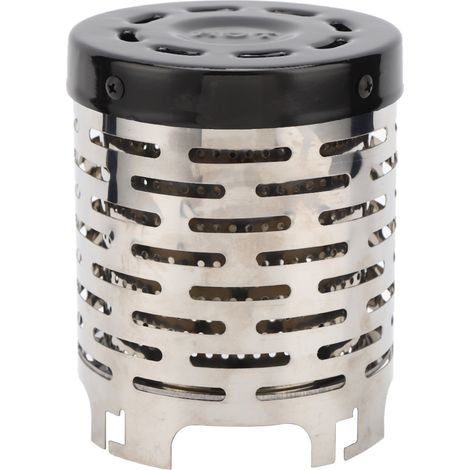 Mini chauffage de tente d'extérieur portable en acier inoxydable pour l'automne et l'hiver.