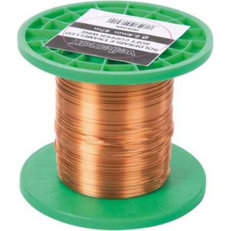 FIL DE BOBINAGE Ø0.4MM - 67M - 9 OHM VELLEMAN WIK04N (1/2)