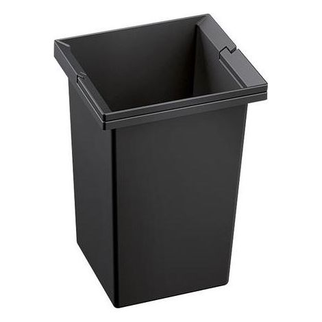 Seau Select 8 litres en plastique noir