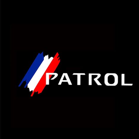 (Pour Patrol 2012-2018-G) Décoration automobile compatible avec le logo Nissan Patrol 2012-2017 2018 2013 2014 2015 2016 - Lot de 2 projecteurs laser LED lumineux de bienvenue pour portières de voitur (1/5)
