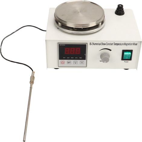 Agitateur magnétique thermostatique 85-2 pour laboratoire, affichage numérique, norme européenne 220 V (1/5)